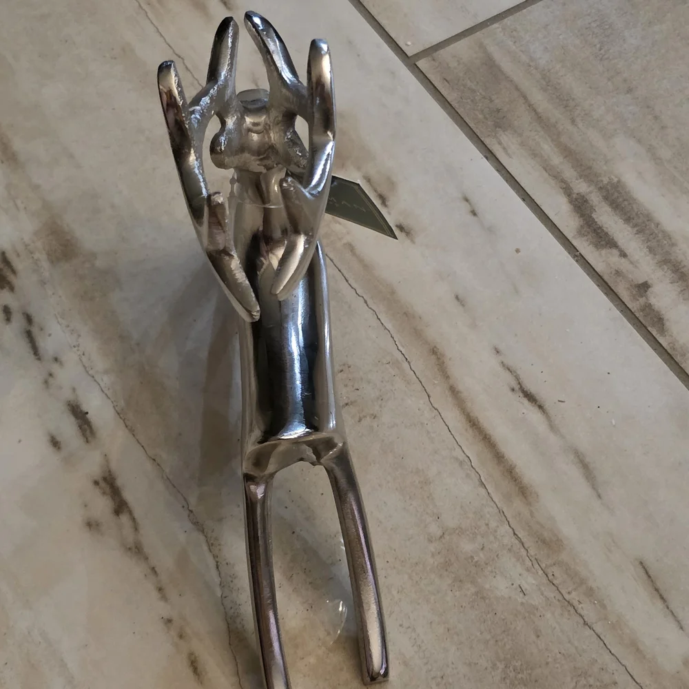 Beekman 1802 Silver Reindeer Decor - Picture 6 of 7